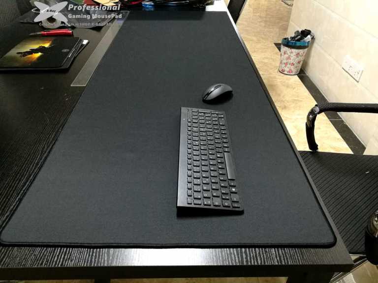 custom giant black mouse pads from shop.x-raypad/